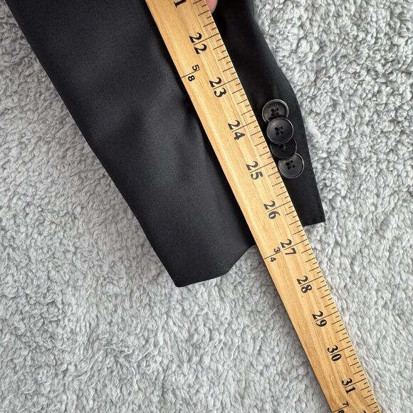 Hugo Boss Blazer Mens 40L Johnstons Lenon Black Wool Two Button NWT - Picture 7 of 12